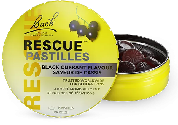 Bach Rescue Pastilles-Black Currant 50g