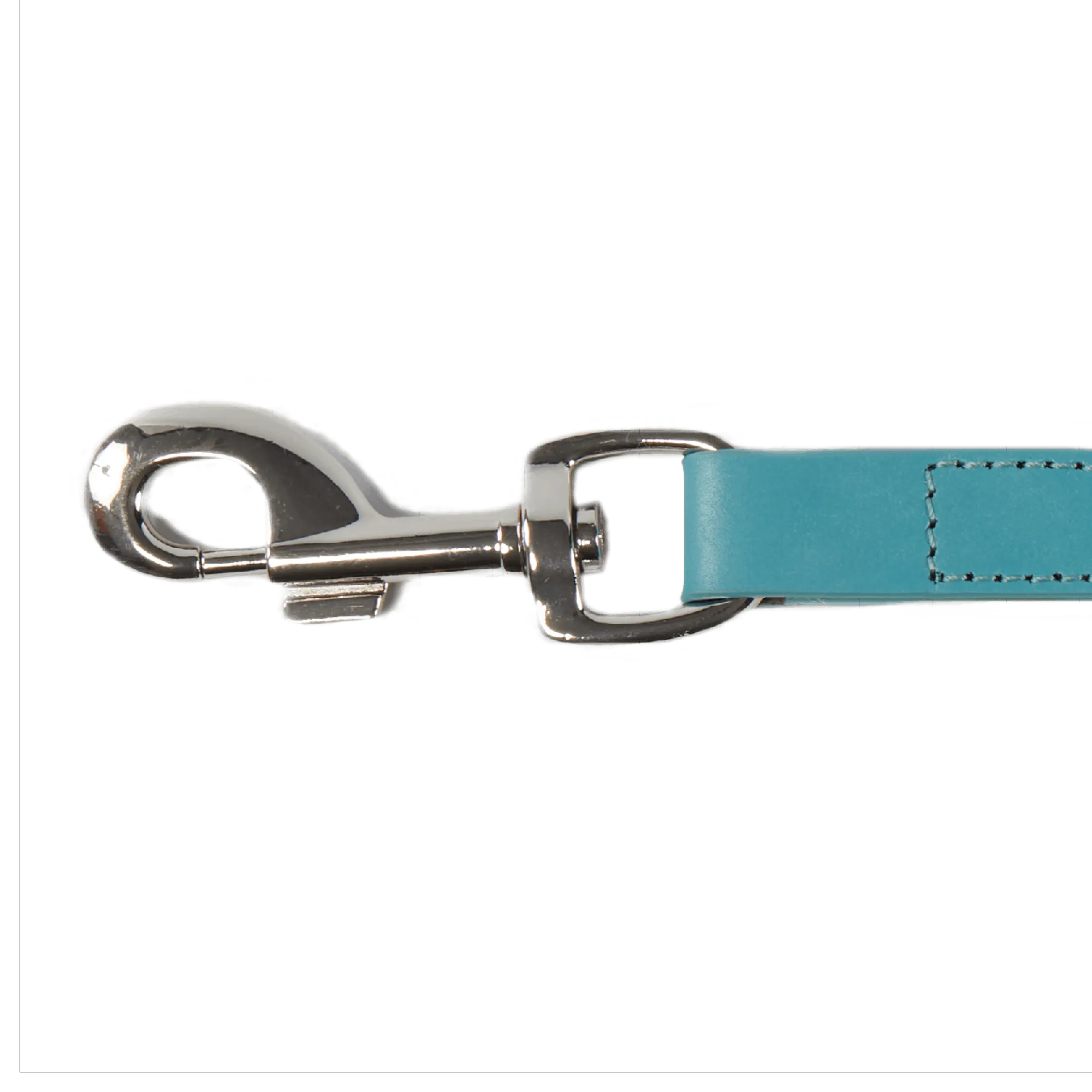 Baker & Bray Sustainable Designer Leather Dog Lead | Lagoon