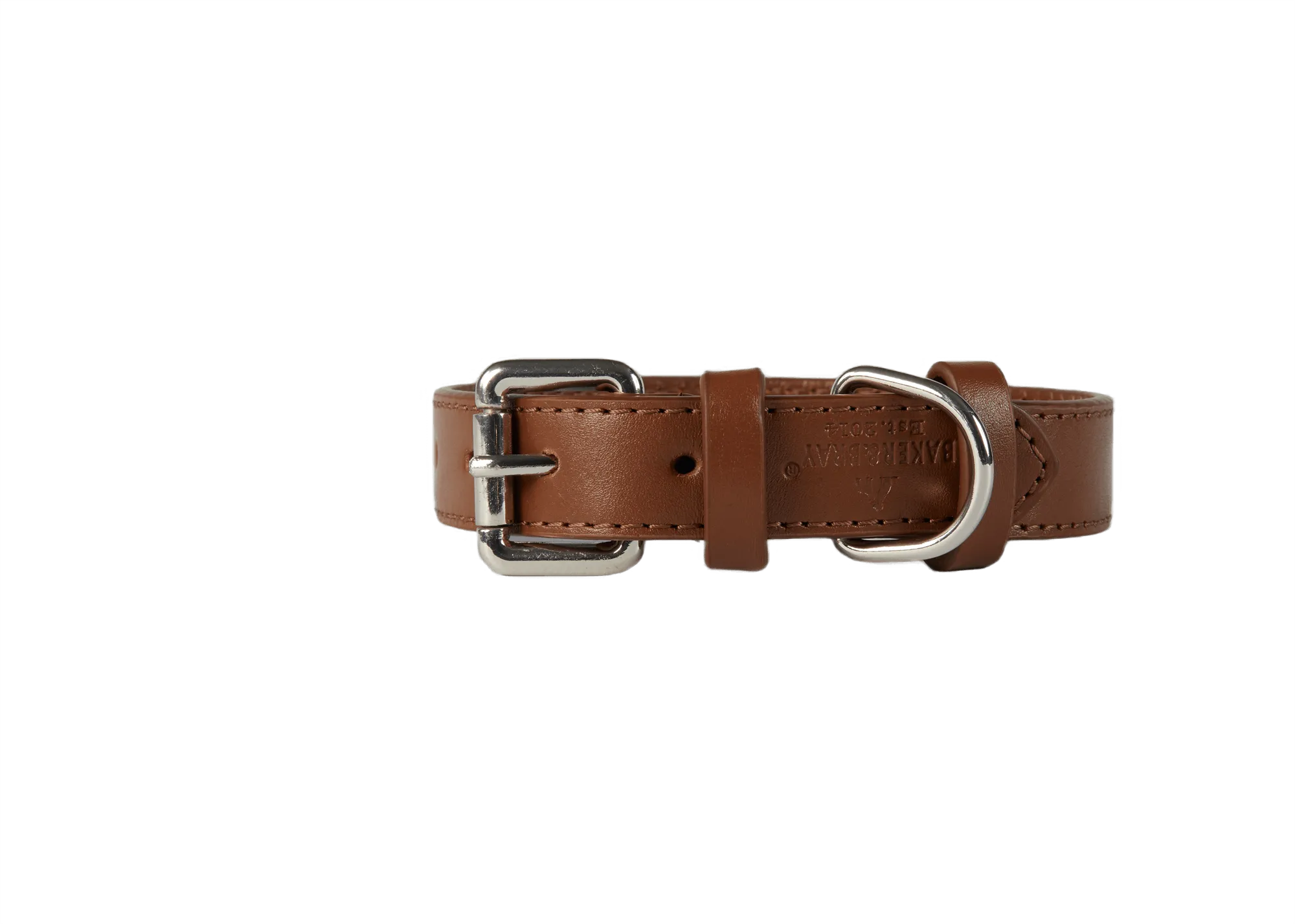 Baker & Bray Sustainable Leather Dog Collar | Brown
