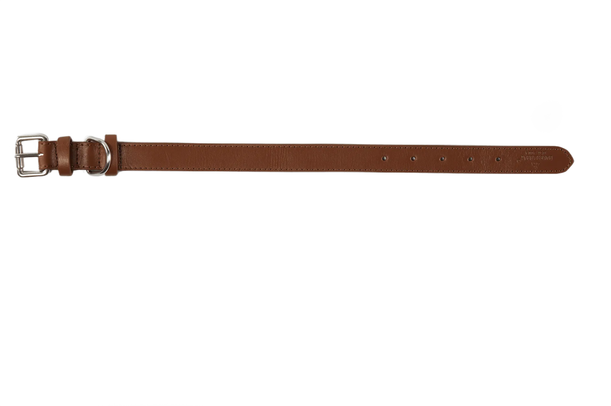 Baker & Bray Sustainable Leather Dog Collar | Brown