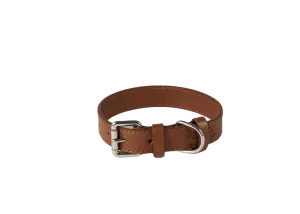 Baker & Bray Sustainable Leather Dog Collar | Brown