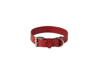 Baker & Bray Sustainable Leather Dog Collar | Rose
