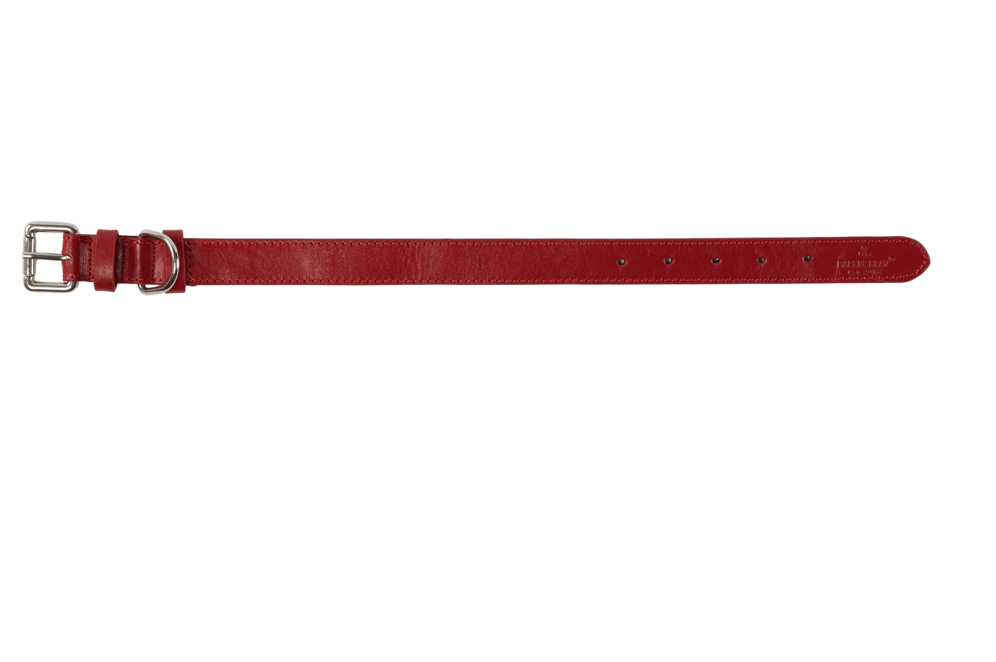 Baker & Bray Sustainable Leather Dog Collar | Rose