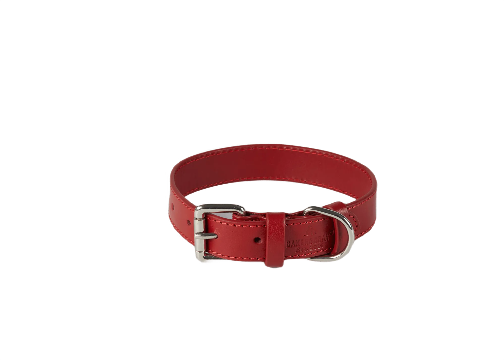Baker & Bray Sustainable Leather Dog Collar | Rose