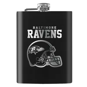 Baltimore Ravens Flask | Laser-Etched 8oz