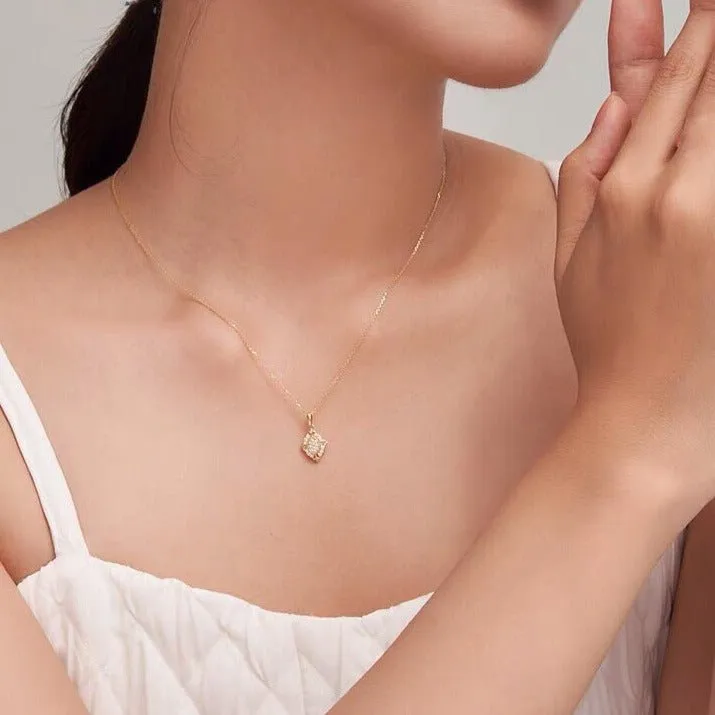 Baroque Necklace - Sonia (Solid Silver)