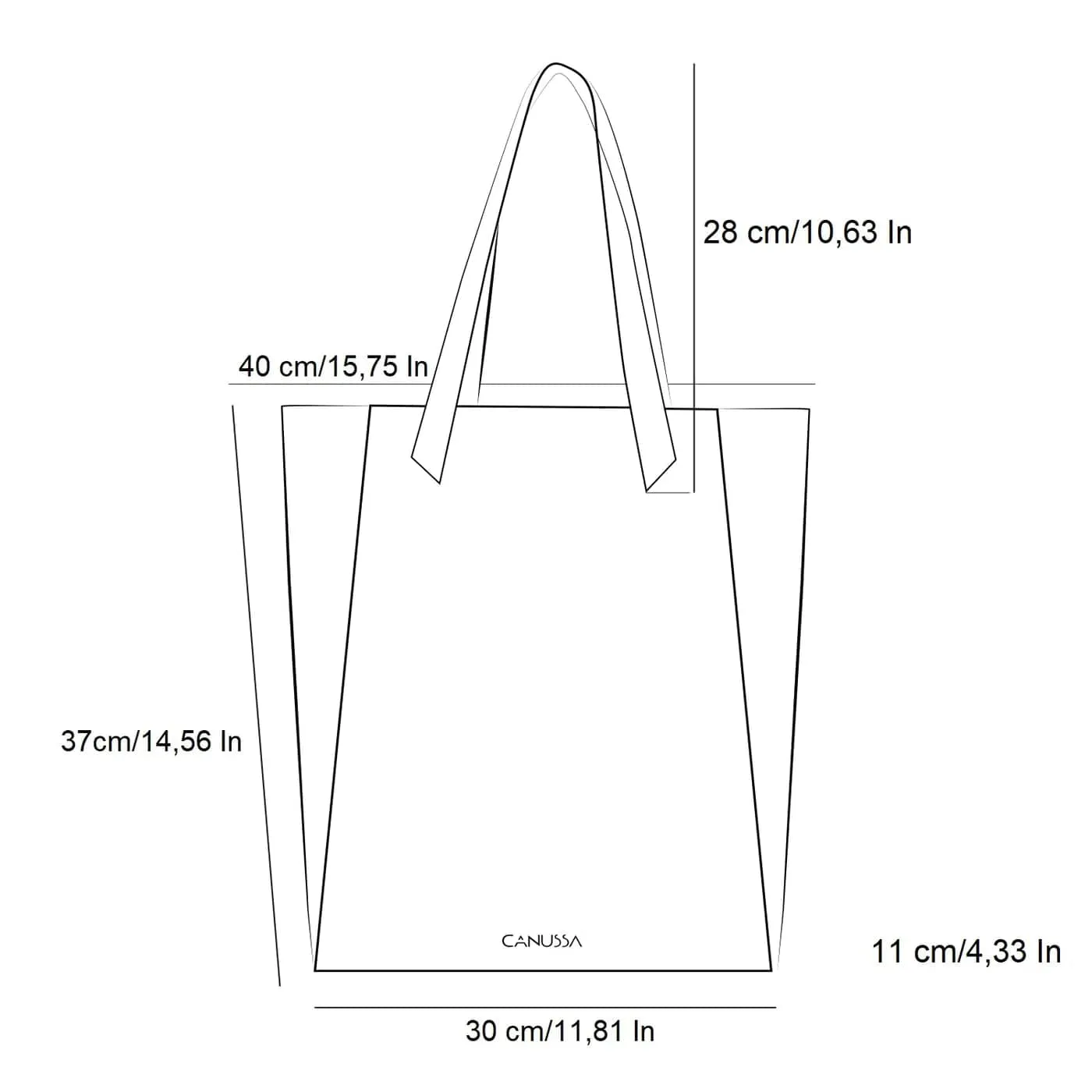 Basic Vegan Leather Everyday Tote Bag | Stone