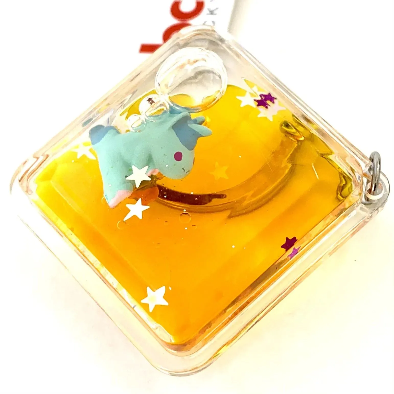 bcmini Floating Unicorn Charm Keyring