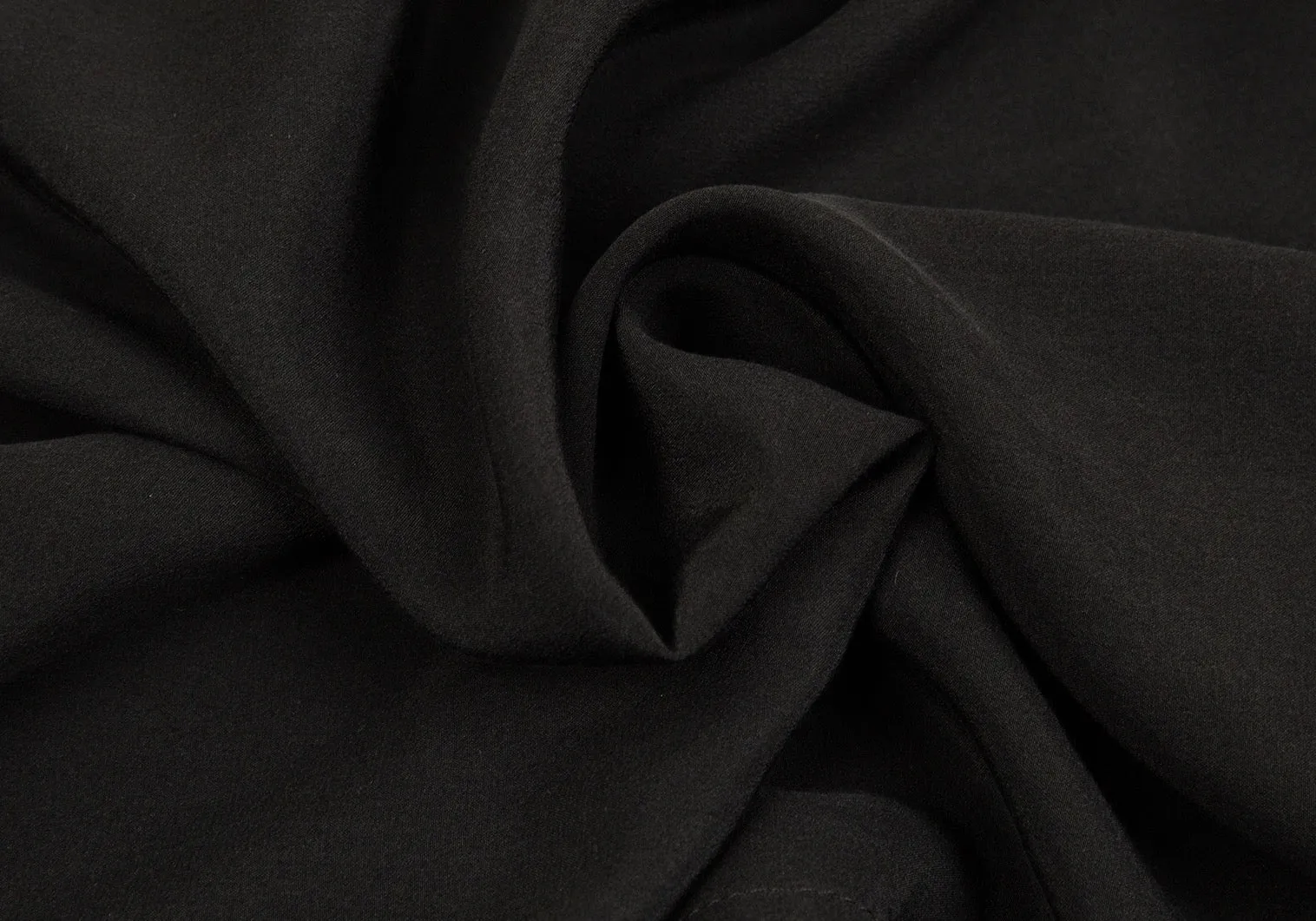 Bernhard Willhelm. Black Silk Dolman Sleeve Dress