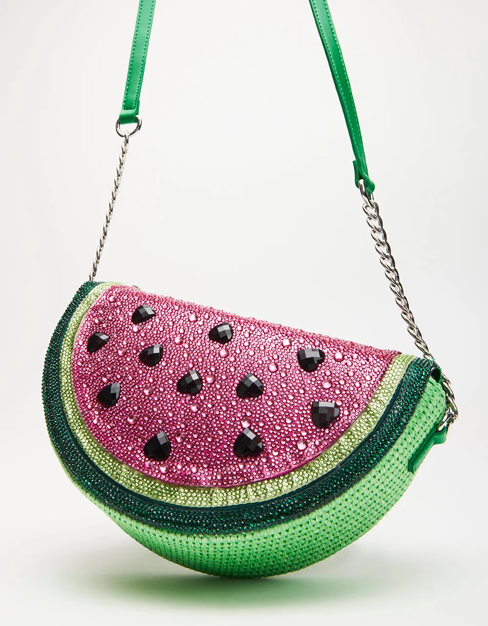 Betsey Johnson Kitsch Sugar High Watermelon Crossbody Bag