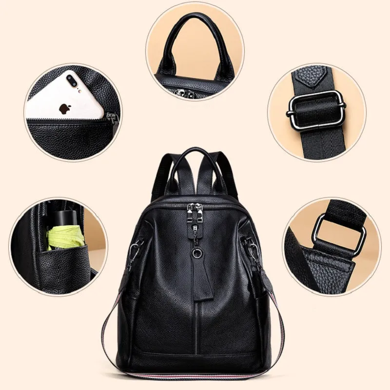 Black Large Capacity Backpack