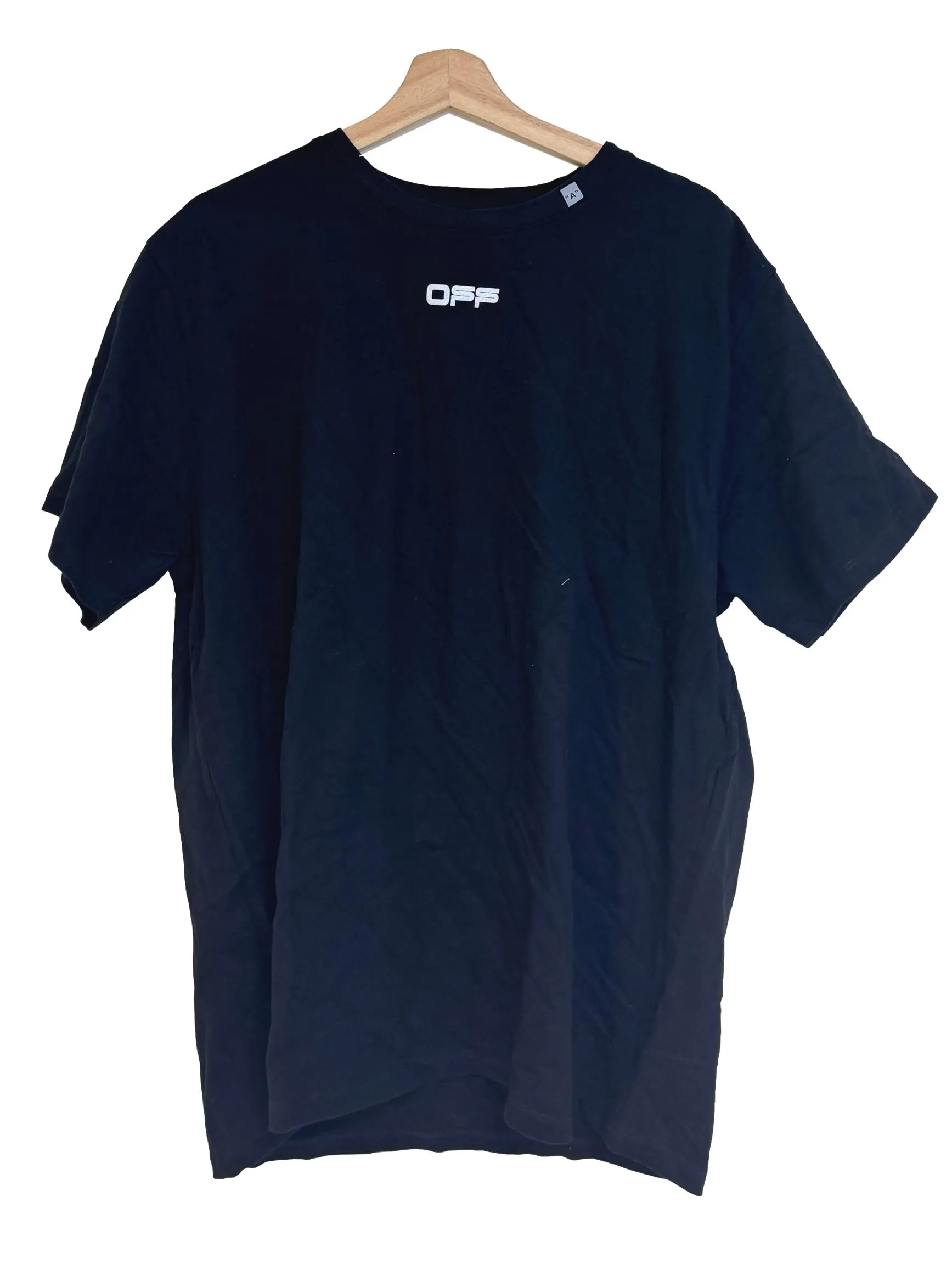 Black Round Neck Tee