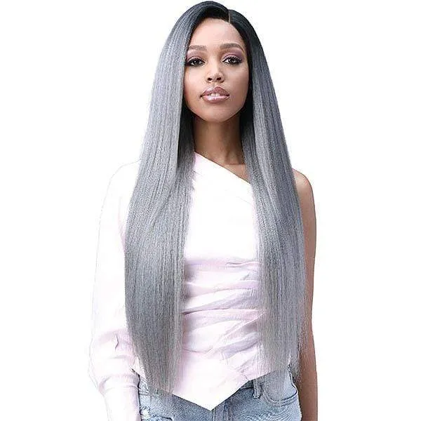 Bobbi Boss Miss Origin Human Hair Blend 13X6 Frontal Lace Wig - MOGLWST32 NATURAL STRAIGHT 32