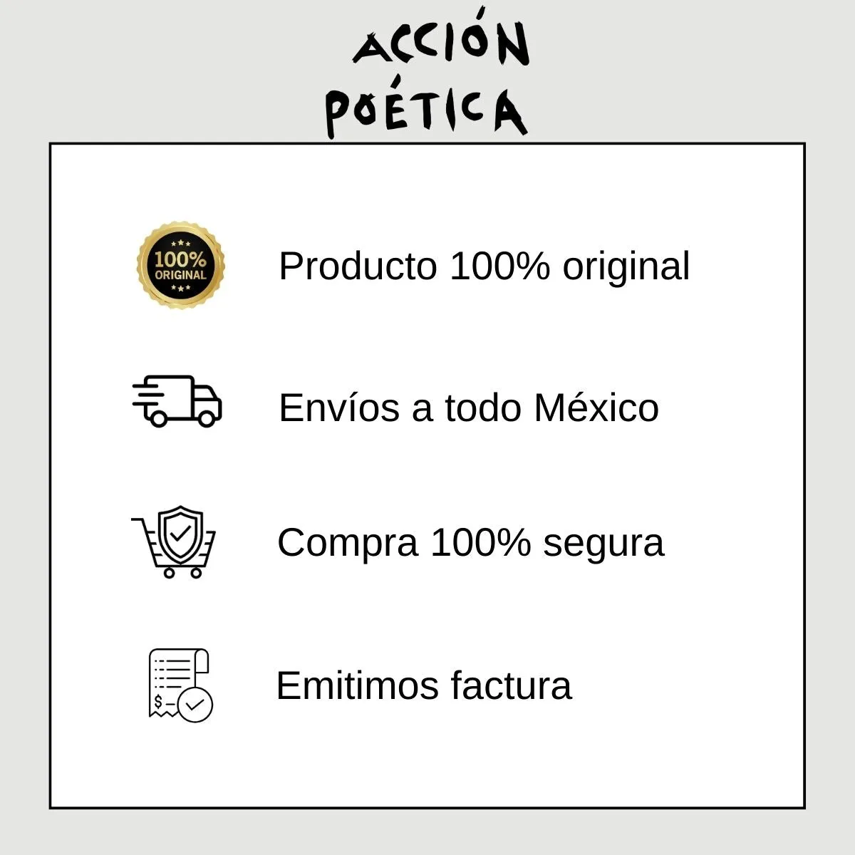 Bolsa Tote Acción Poética No temo Te amo OD77023