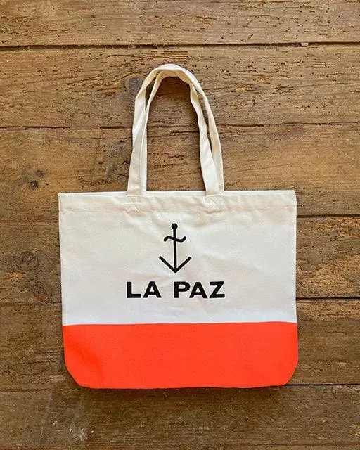Bolso Tote Bag La Paz ecru fluor