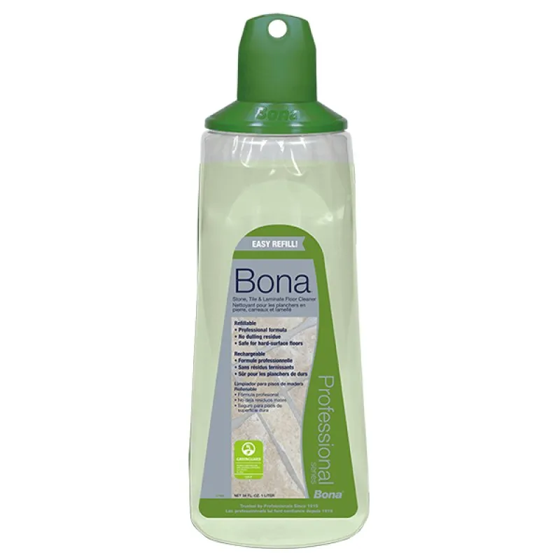 Bona Professional Series Stone Tile and Laminate Cleaner Mop Refill Cartridge