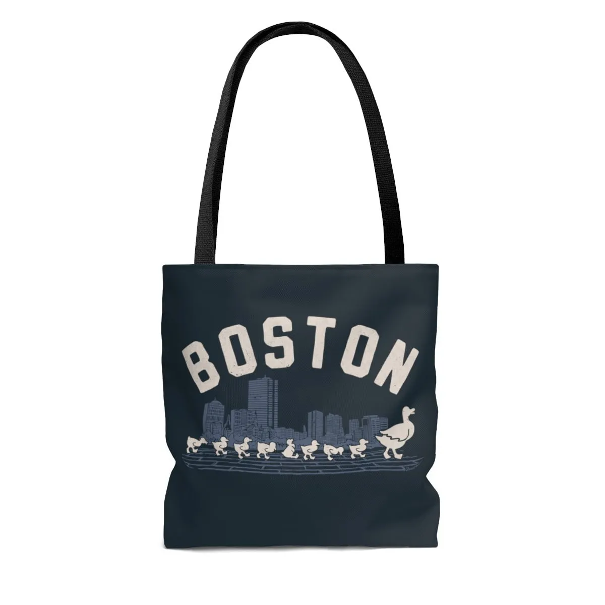 Boston Ducklings Skyline Tote Bag