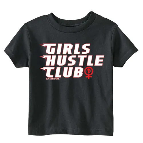 Boy Meets Girl® Girls Hustle Club Member’s Baby Tee