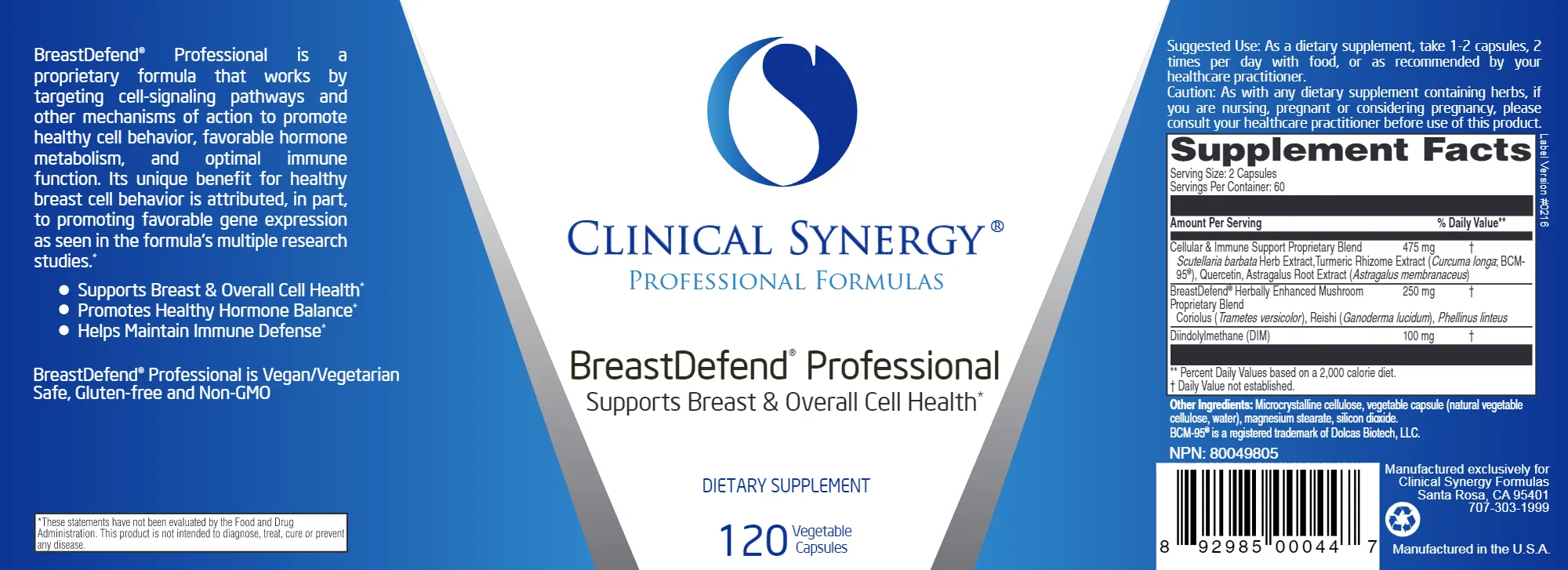 BreastDefend Professional