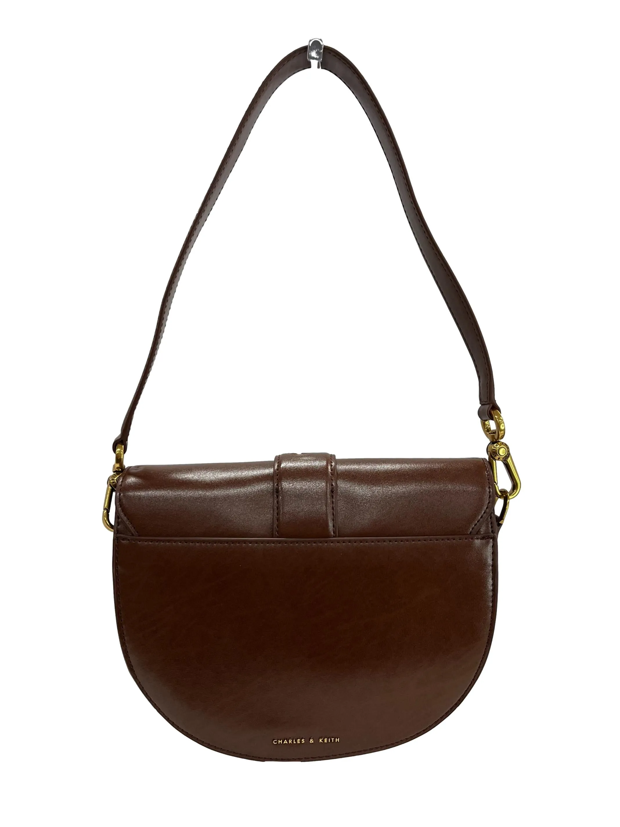 Brown Gabine Saddle Bag