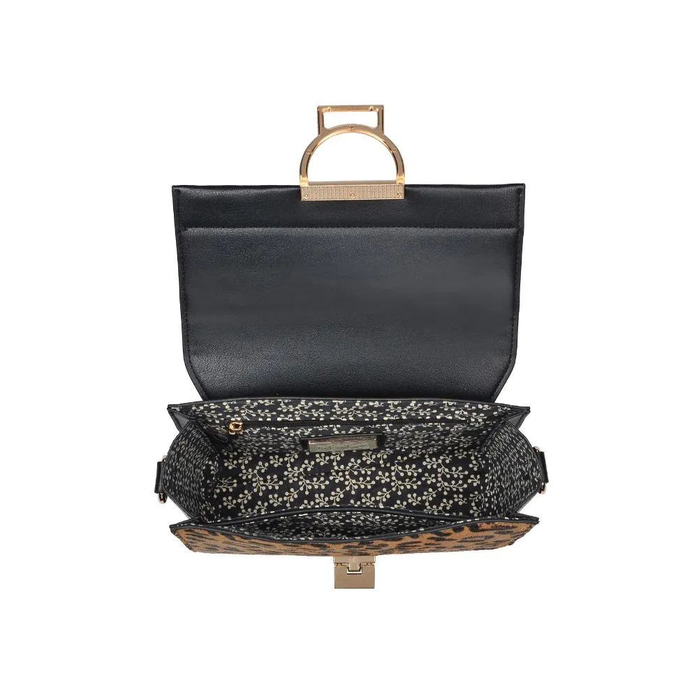 Brynn Leopard Crossbody