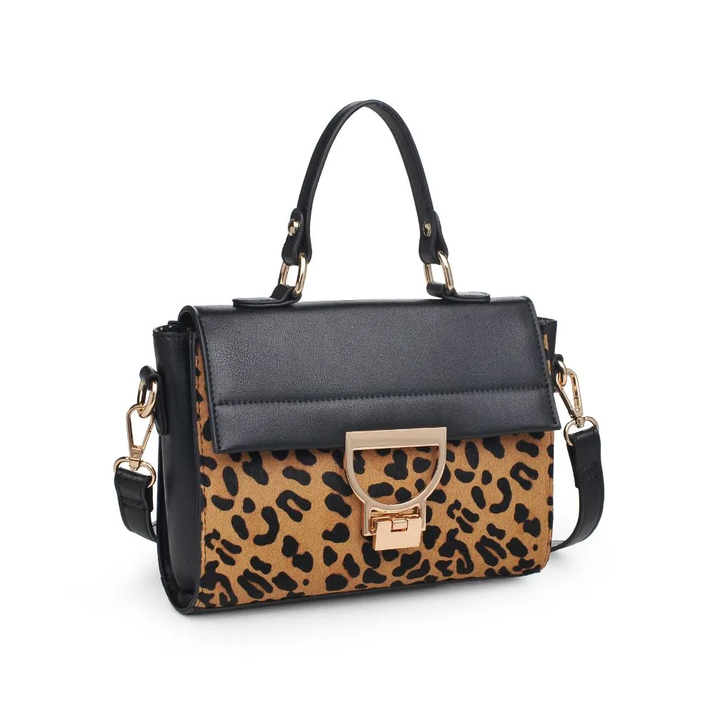 Brynn Leopard Crossbody