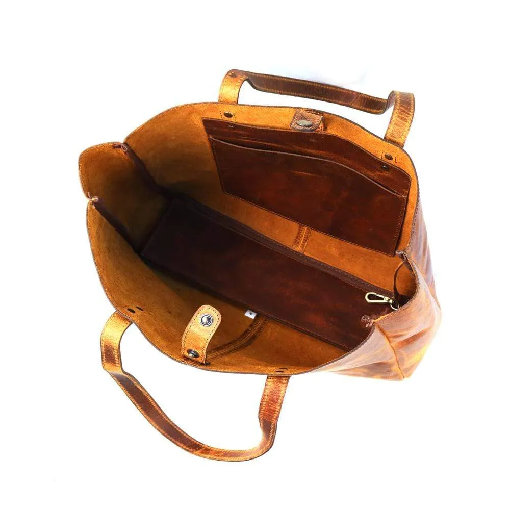 Buffalo Leather Tote