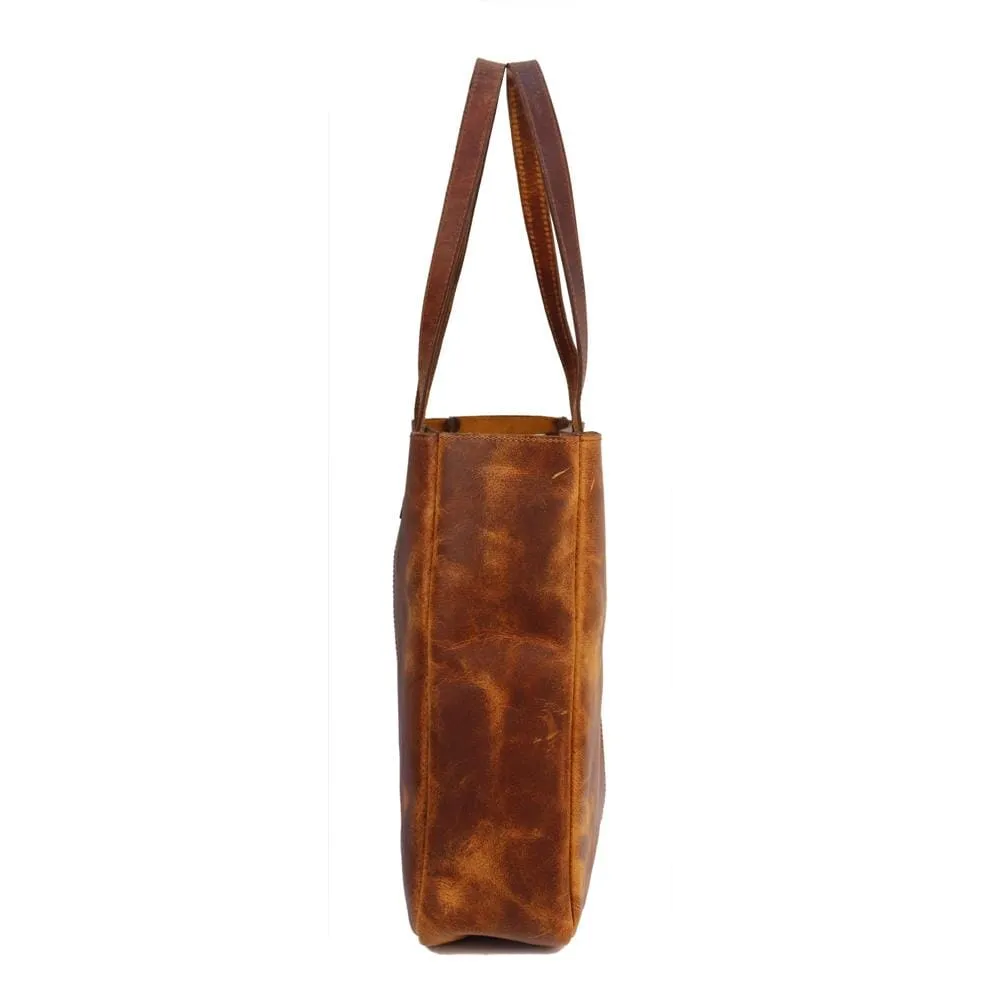Buffalo Leather Tote