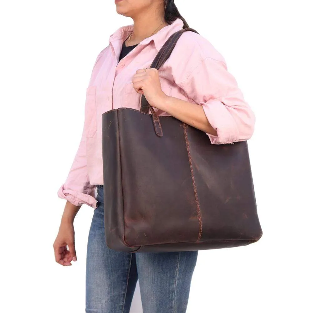 Buffalo Leather Tote