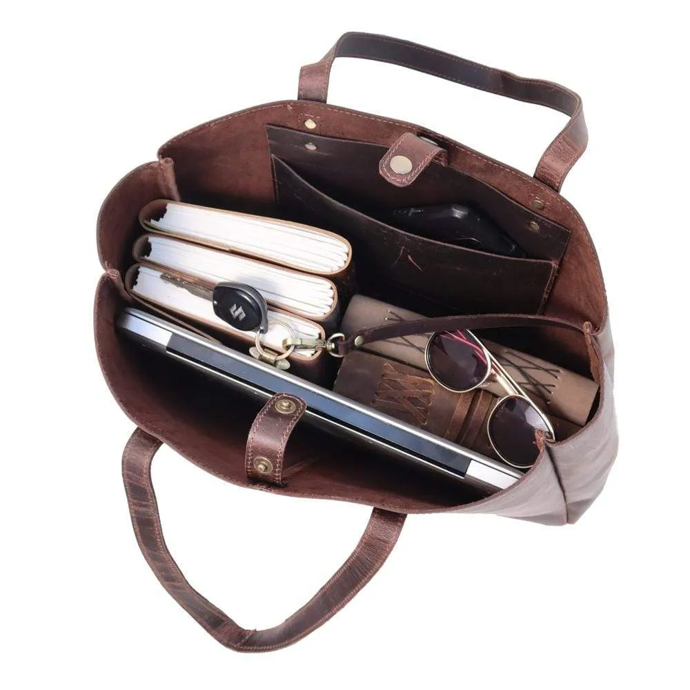 Buffalo Leather Tote