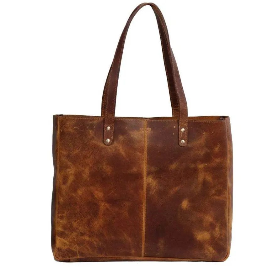 Buffalo Leather Tote
