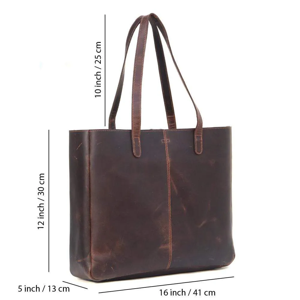 Buffalo Leather Tote