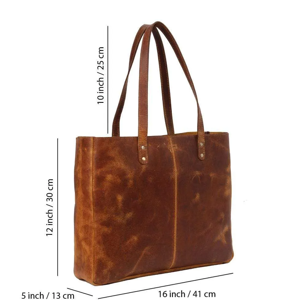 Buffalo Leather Tote