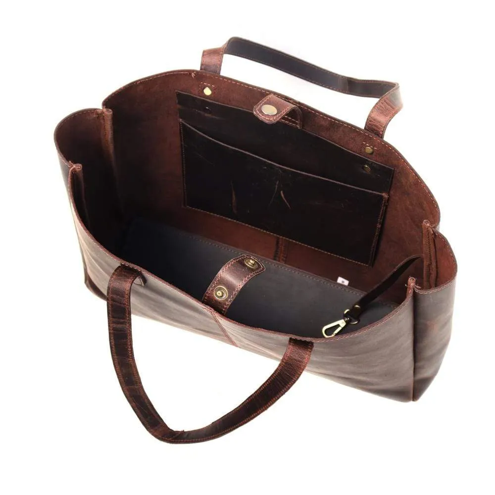 Buffalo Leather Tote