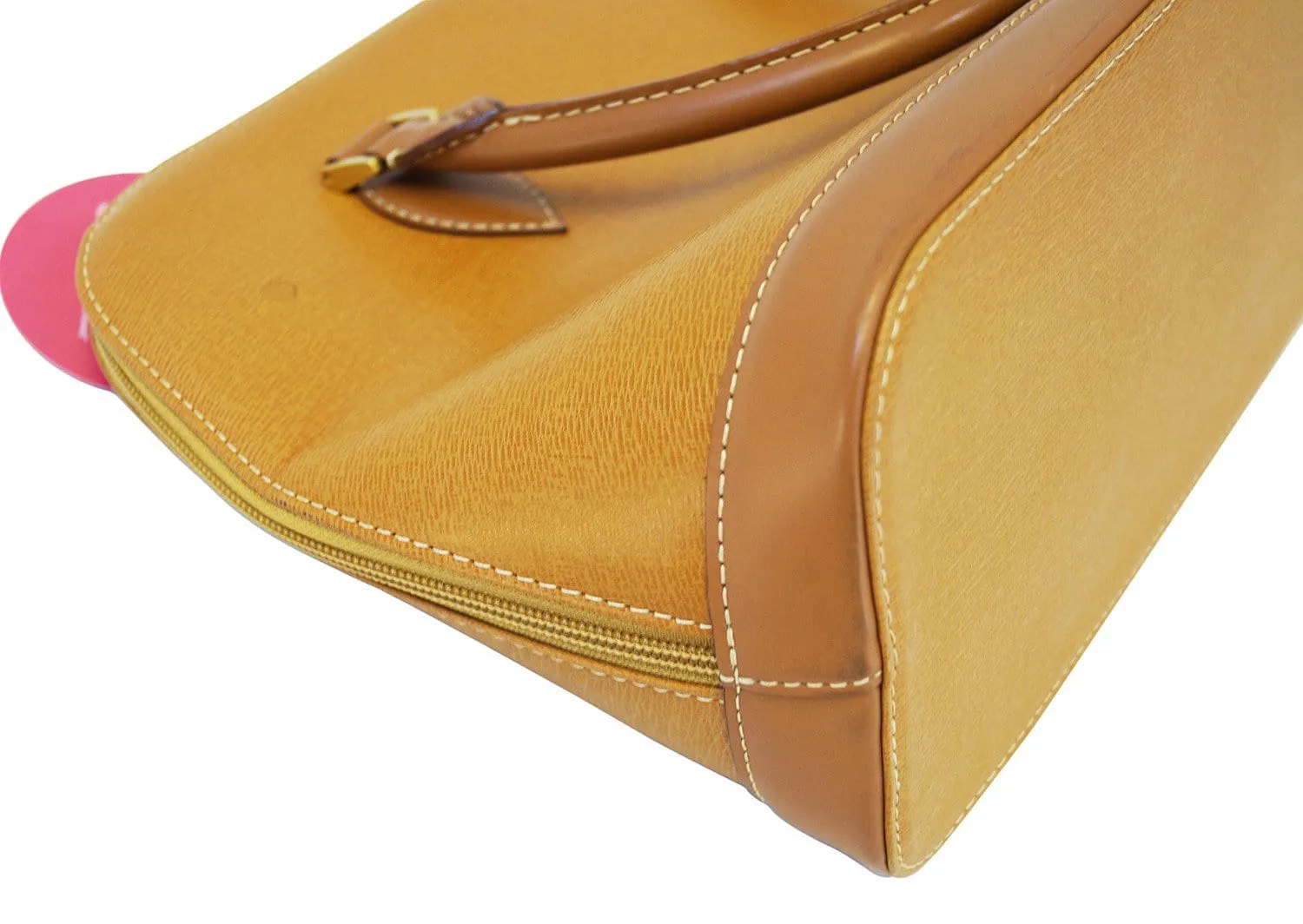 Burberry Tote Bag - BURBERRY Handbag Satchel Leather Coated Canvas