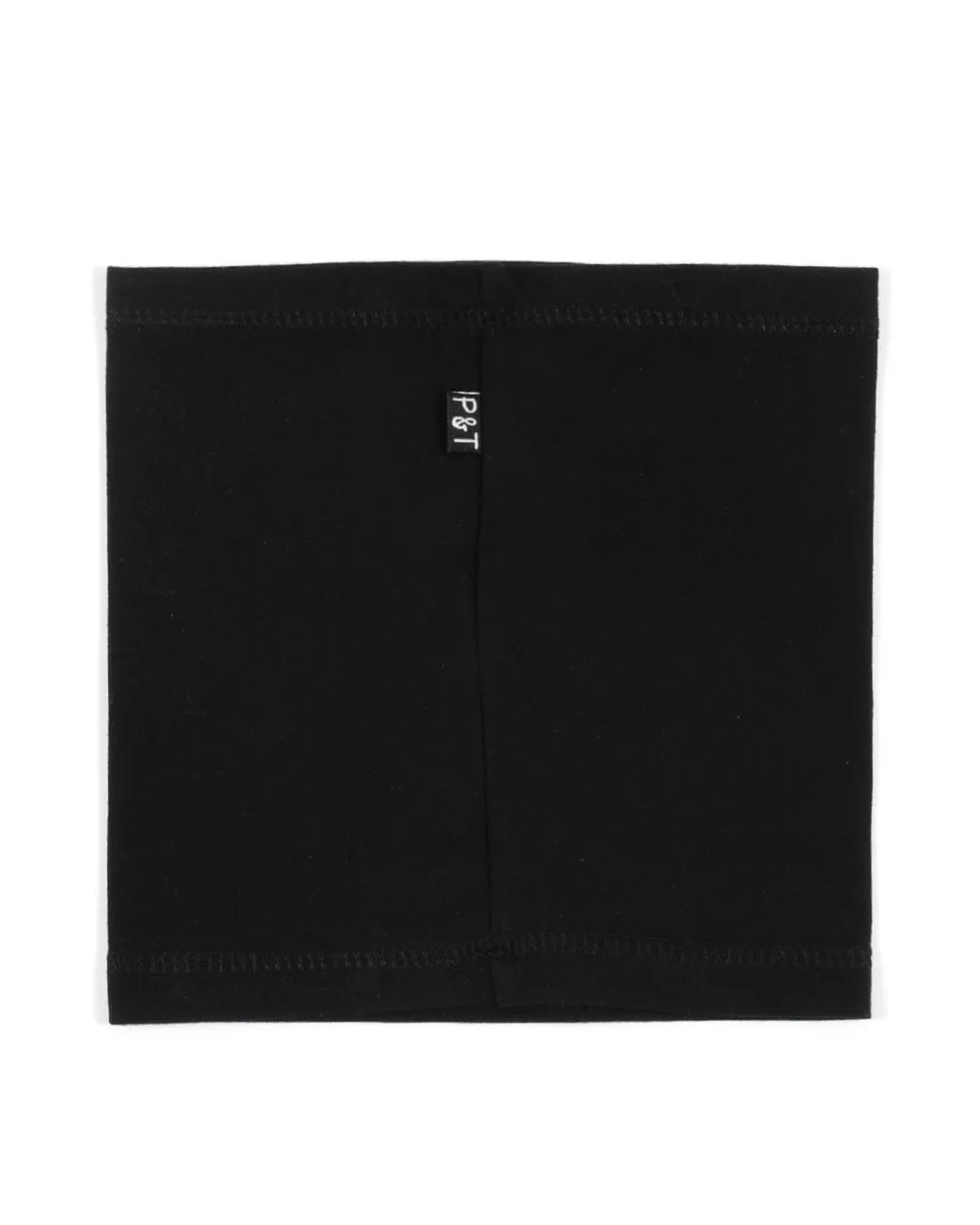Cache-cou en jersey enfant Noir