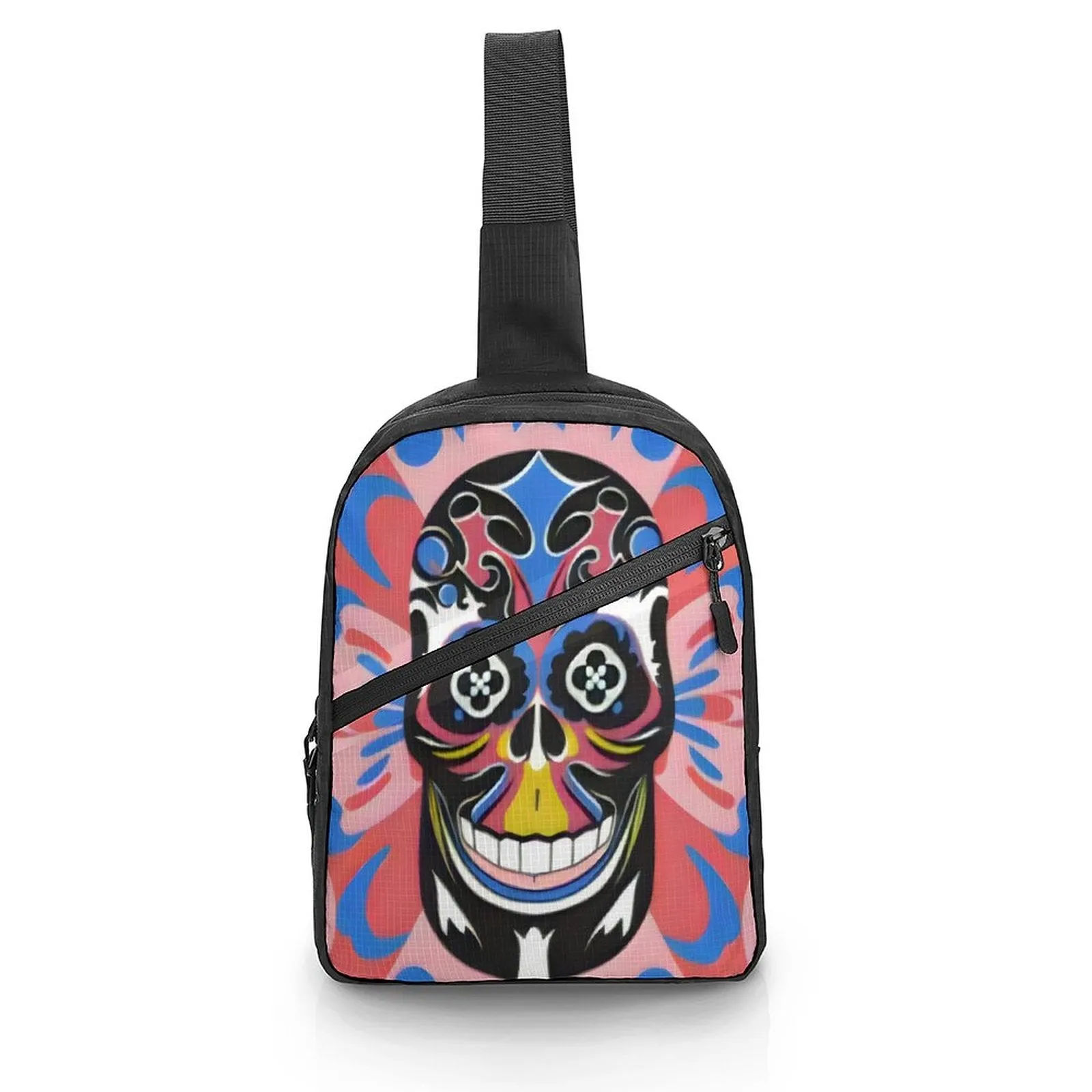 Calavera Arcoiris -  Crossbody Sling Bag