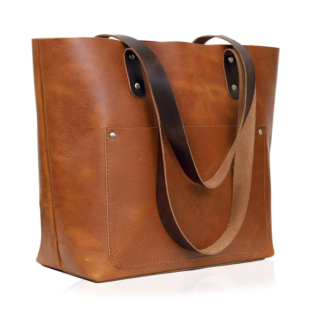 Callie Handcrafted Leather Tote