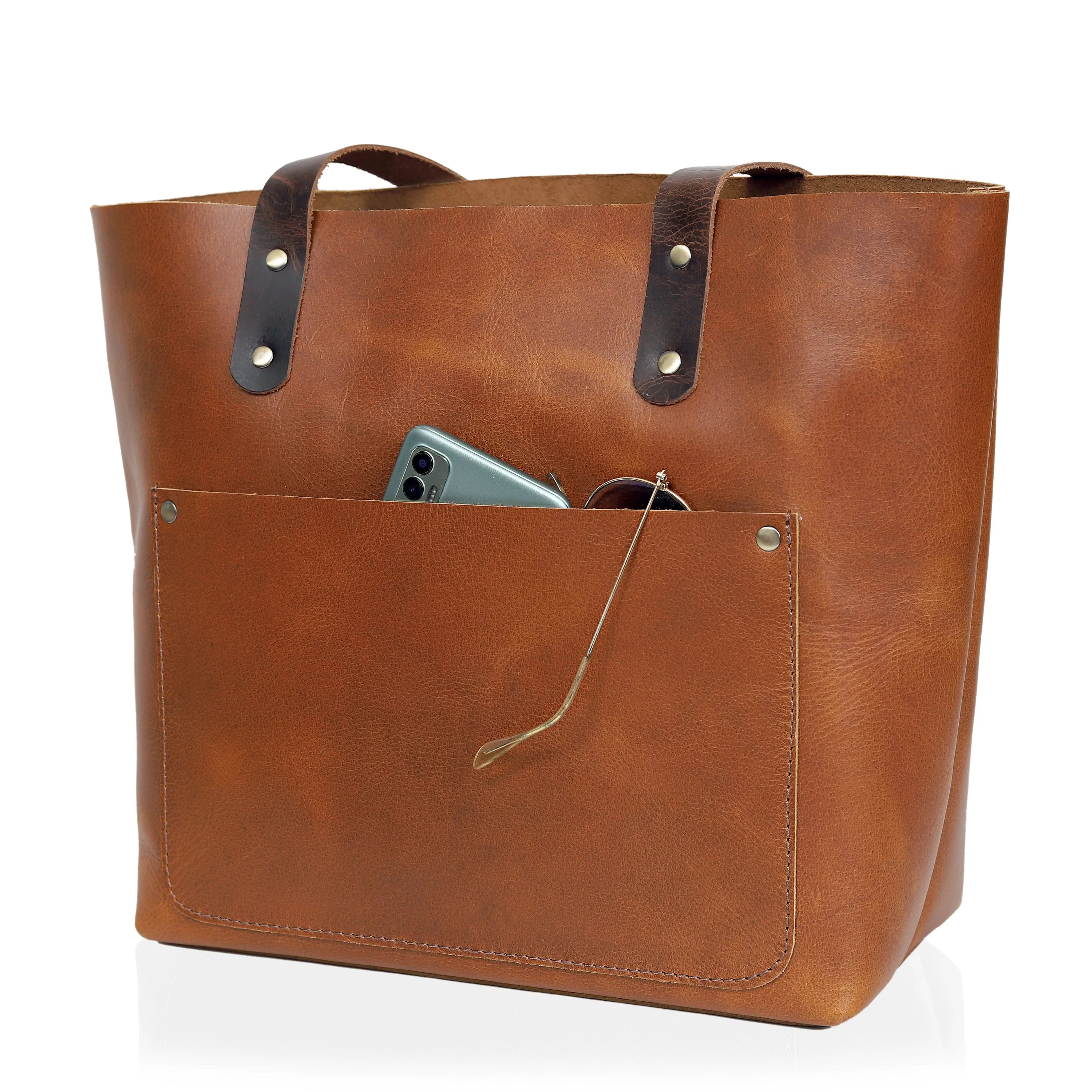 Callie Handcrafted Leather Tote