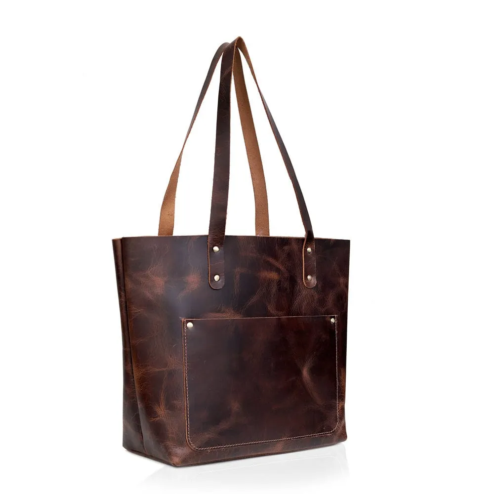 Callie Handcrafted Leather Tote