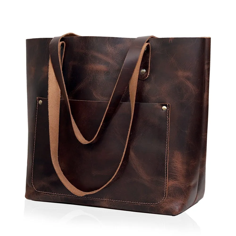 Callie Handcrafted Leather Tote