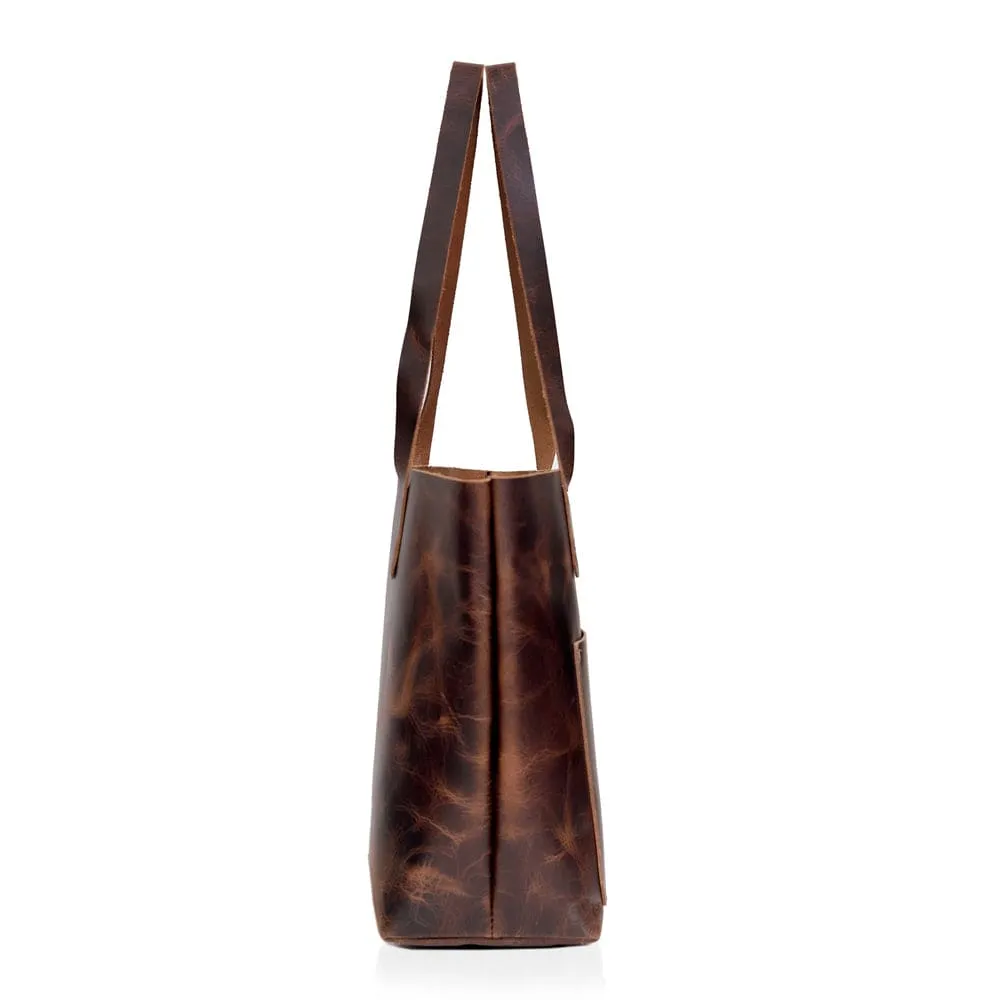 Callie Handcrafted Leather Tote