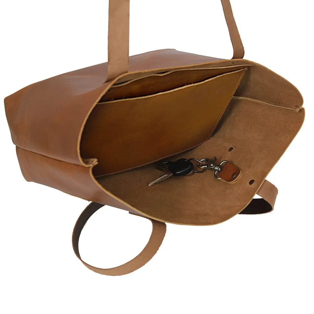 Callie Handcrafted Leather Tote