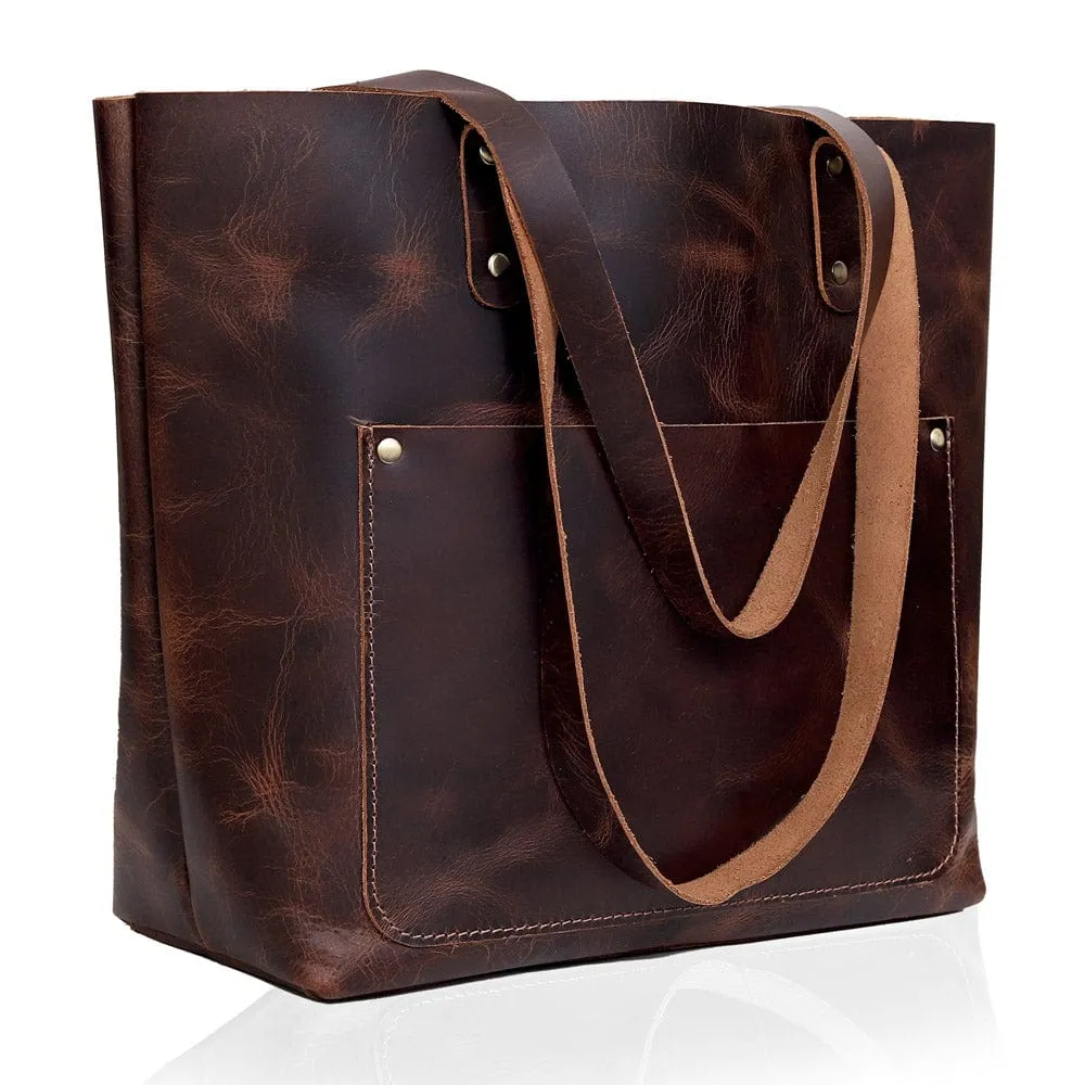 Callie Handcrafted Leather Tote