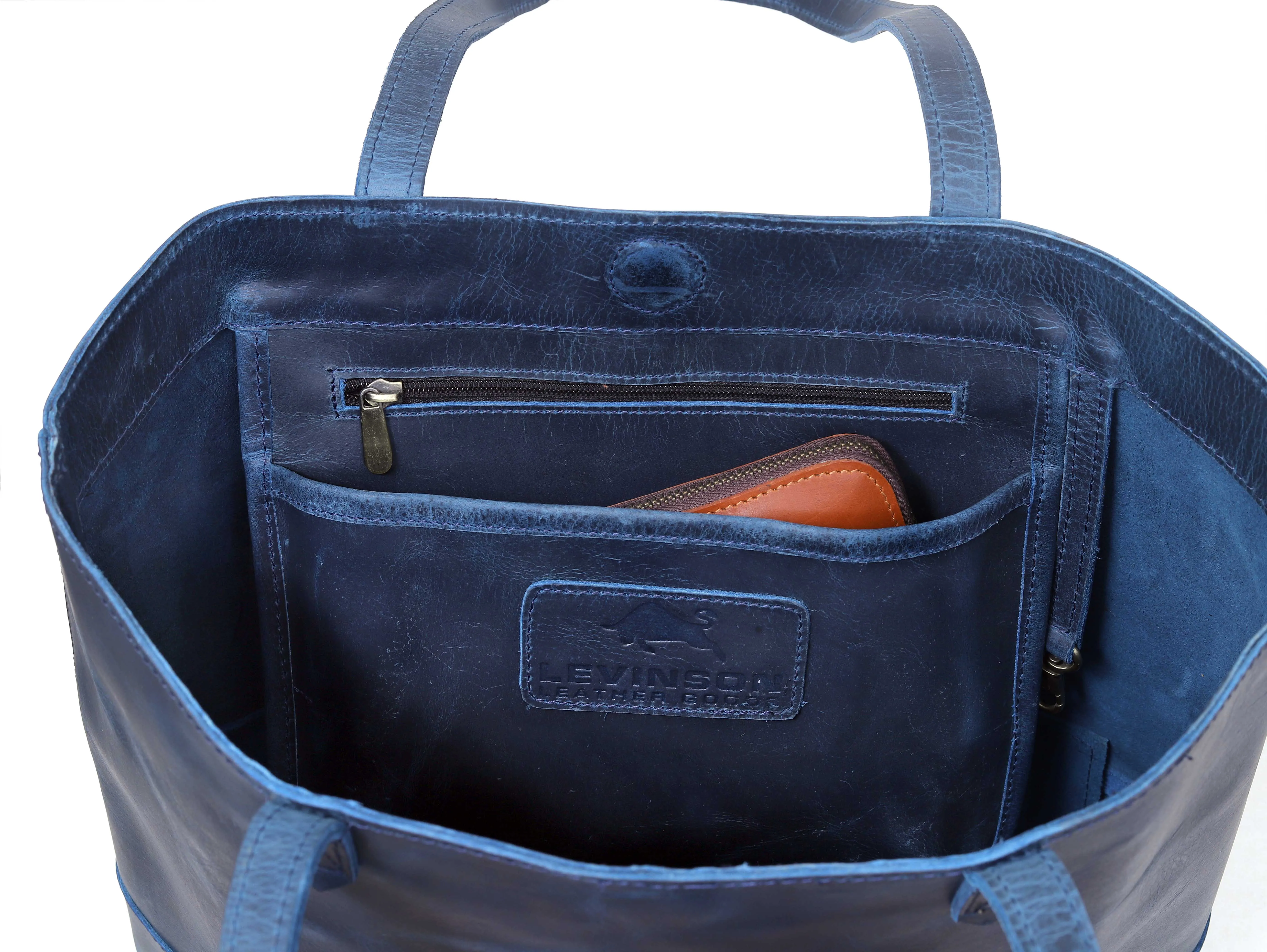 Camila Buffalo Leather Tote Bag