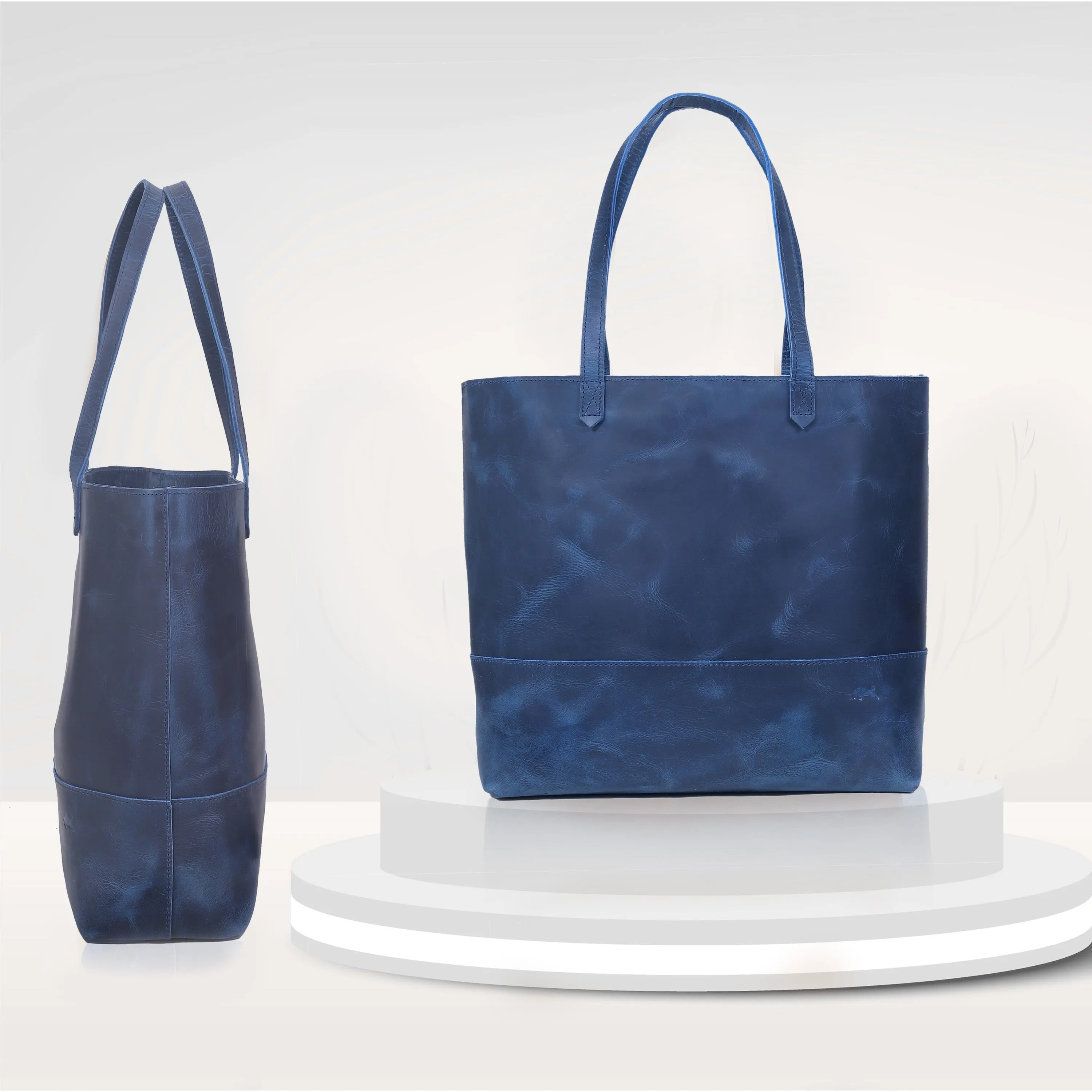 Camila Buffalo Leather Tote Bag