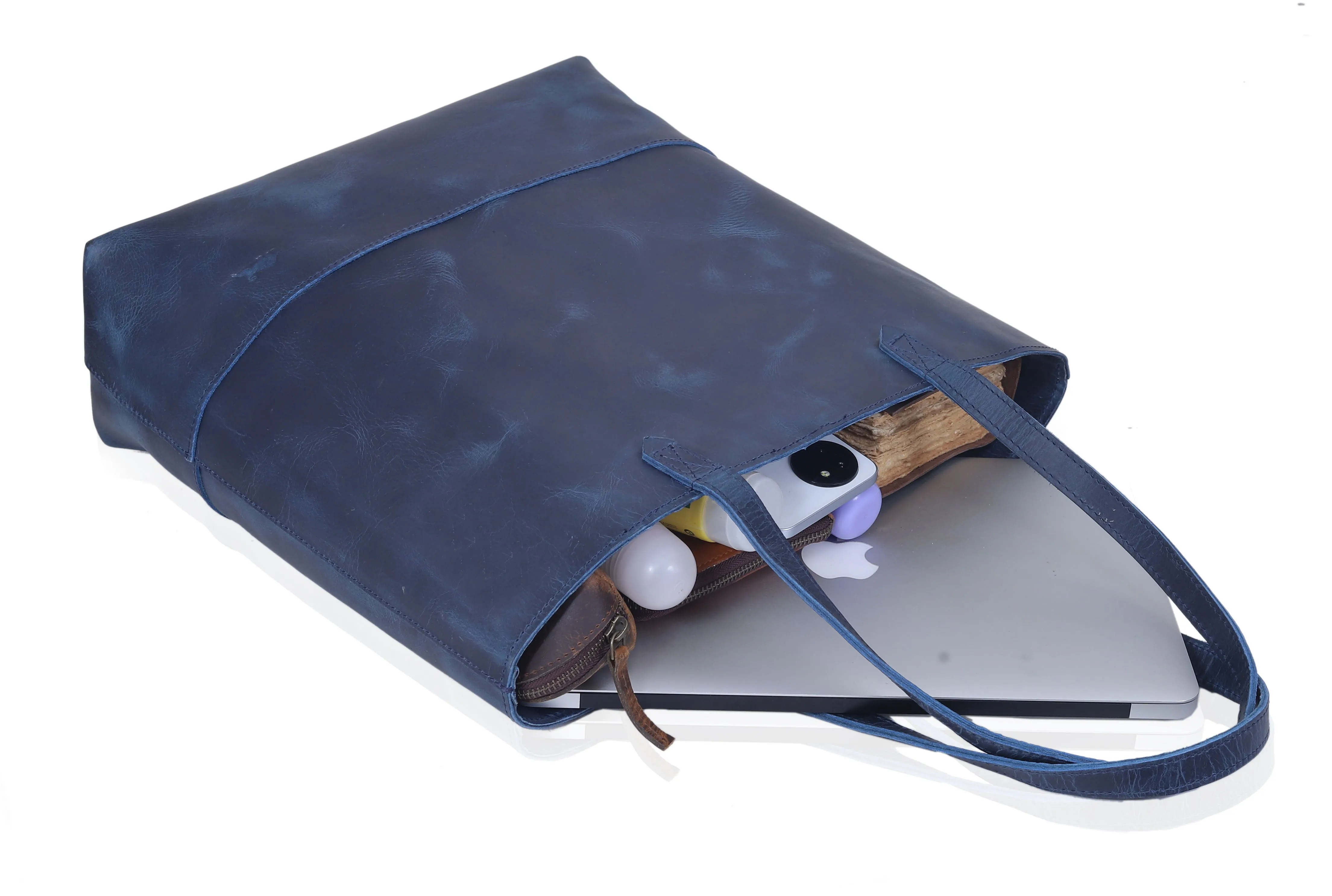 Camila Buffalo Leather Tote Bag
