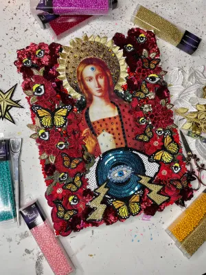 CANVAS de la MARIA MAGDALENA Third Eye Love