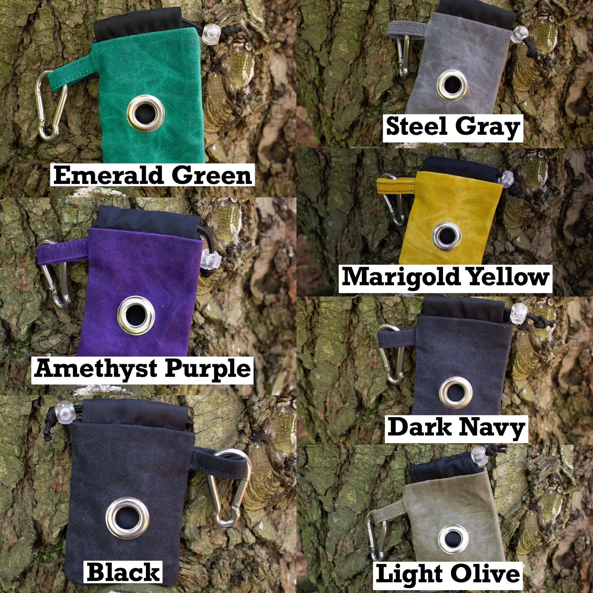 Canvas Poop Bag Dispenser