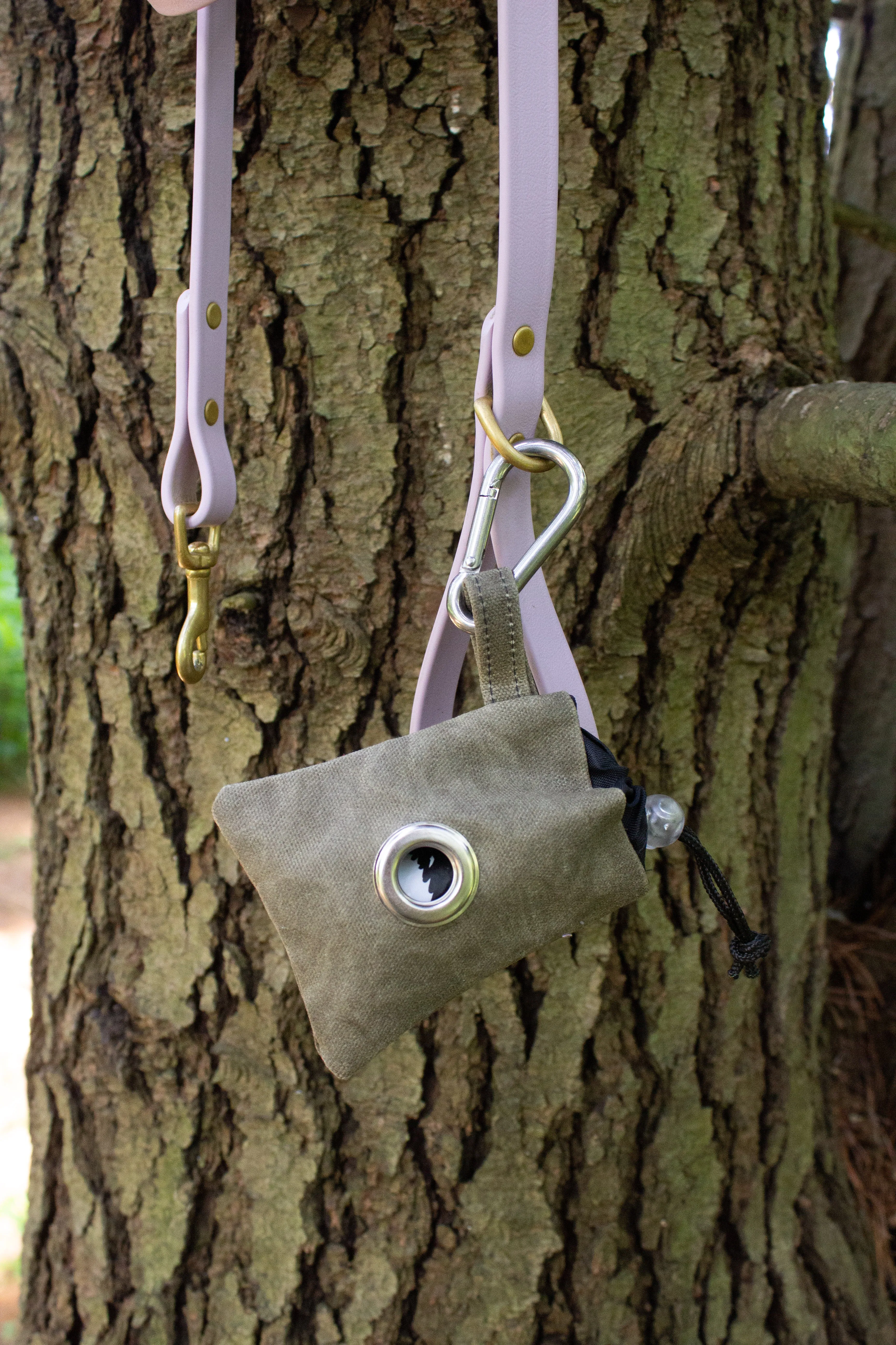 Canvas Poop Bag Dispenser